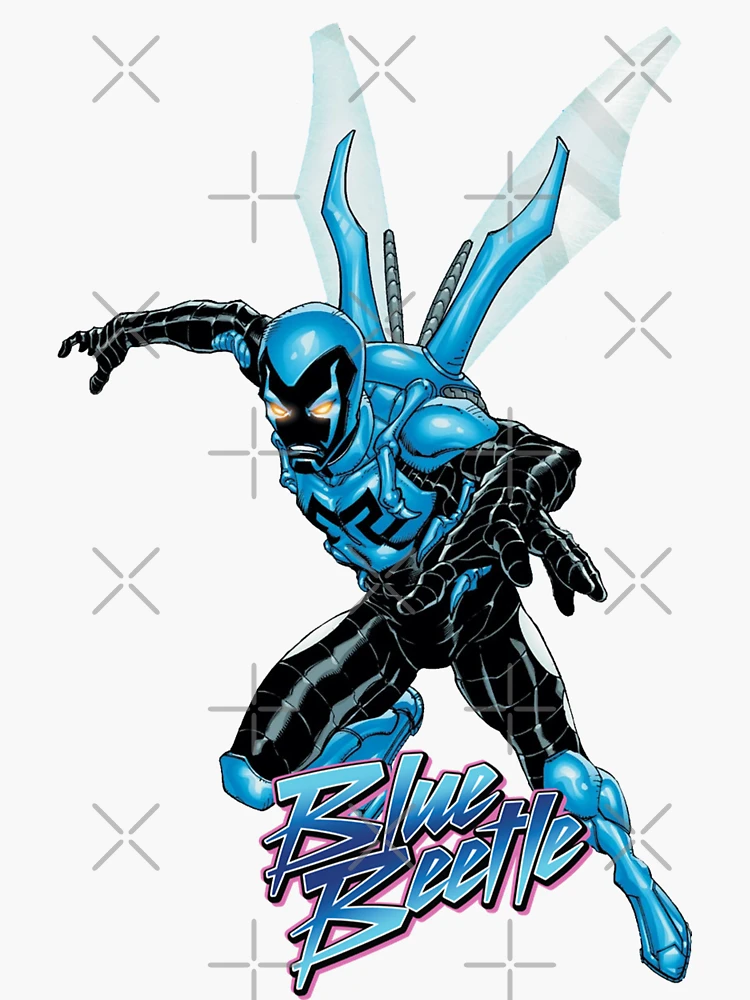 Blue Beetle Movie Sticker for Sale by vacnaspera