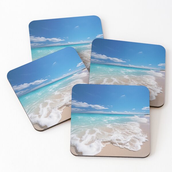 Item preview, Blue ocean with crashing wave designed and sold by KruzyArts.