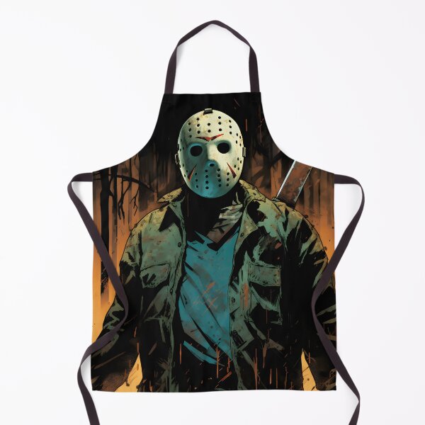 Aperçu de l'œuvre Jason Voorhees Manga Inspiré créée et vendue par ARTficiallyAnon.