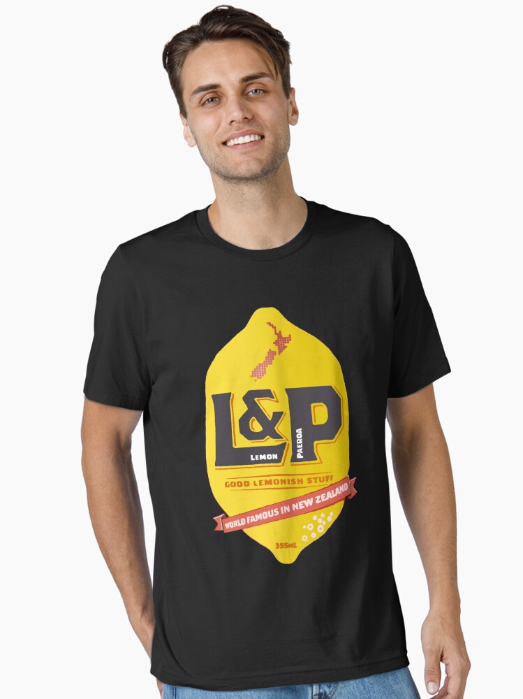 Thumbnail 1 of 7, Essential T-Shirt, Lemon And Paeroa New Zealand Drink design designed and sold by KylerJaskolski.