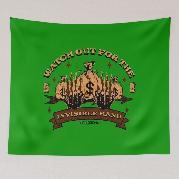 Item preview, Watch out for the Invisible Hand designed and sold by HaileyLow.