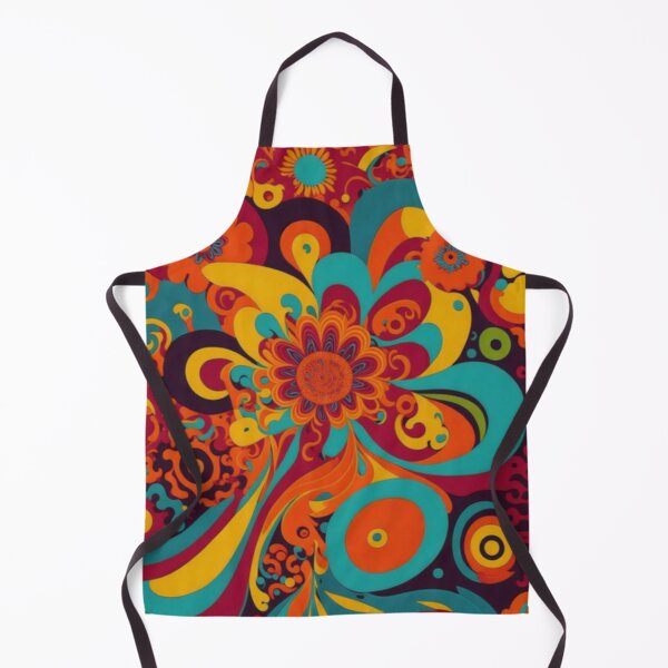 Item preview, Flower Power Colourful Flower Pattern designed and sold by druidwolfart.