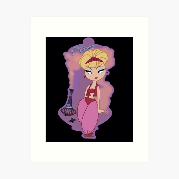 I Dream Of Jeannie Art Prints for Sale