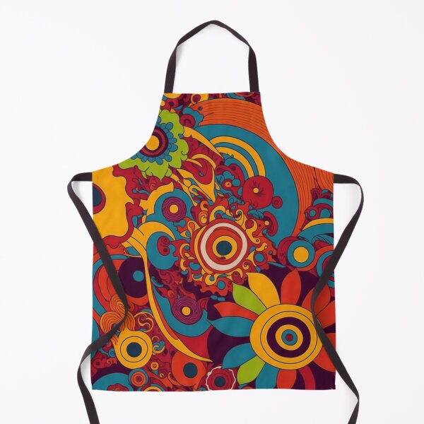 Item preview, Flower Power Colourful Flower Pattern designed and sold by druidwolfart.