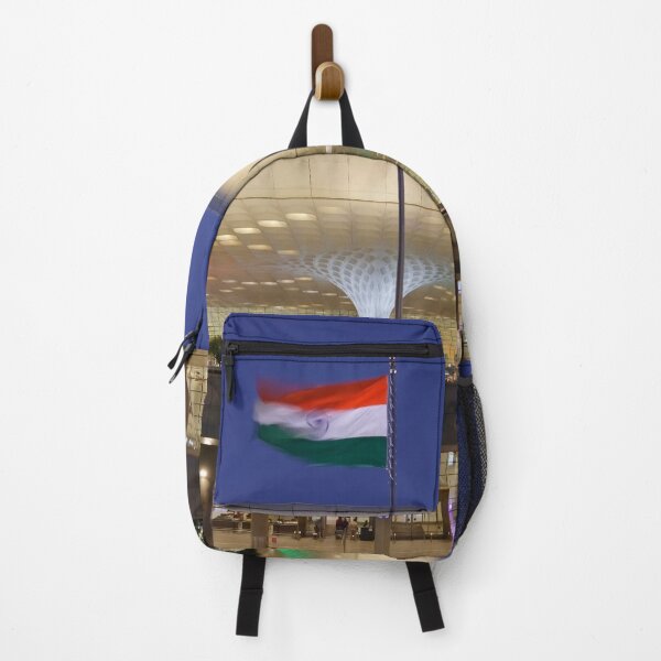 Item preview, Illuminated Mumbai International Airport on the Independence Day of India, Mumbai, modern art, wall art, print, personalised gifts, custom printed gifts designed and sold by CameraDesign.