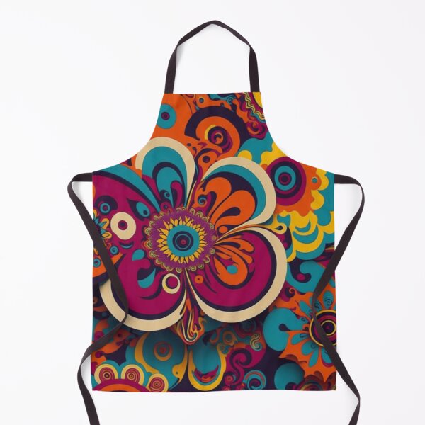 Item preview, Flower Power Colourful Flower Pattern designed and sold by druidwolfart.