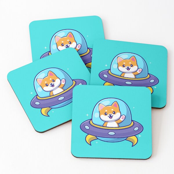Item preview, Shiba UFO Adventure: A Pawsitively Alien Ride designed and sold by hjian8219.
