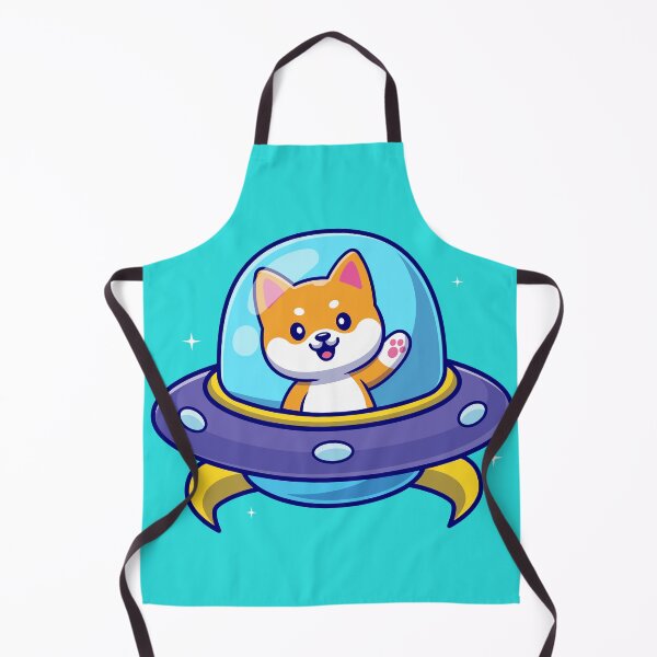 Item preview, Shiba UFO Adventure: A Pawsitively Alien Ride designed and sold by hjian8219.