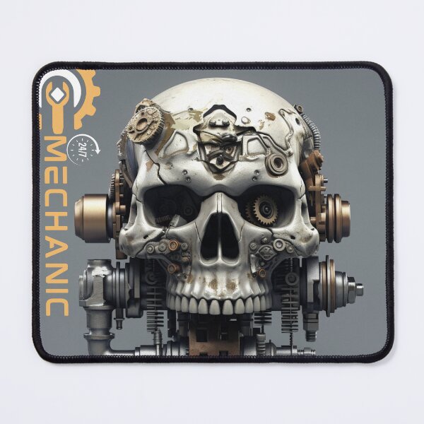 Item preview, Skull and Mechanic designed and sold by Bibby22.