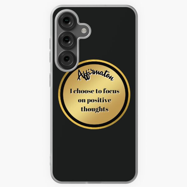 Item preview, Copy of Affirmation Statement #5 - I Choose to Focus on Positive Thoughts designed and sold by topzmart.