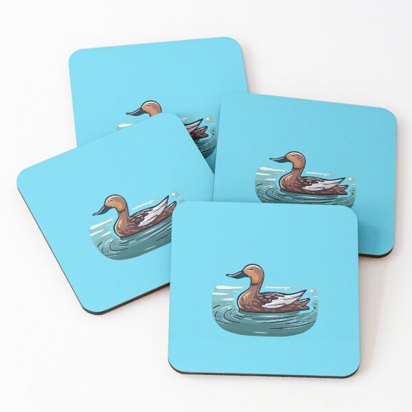Item preview, cute duckling swimming 10 designed and sold by Tandilia Store.