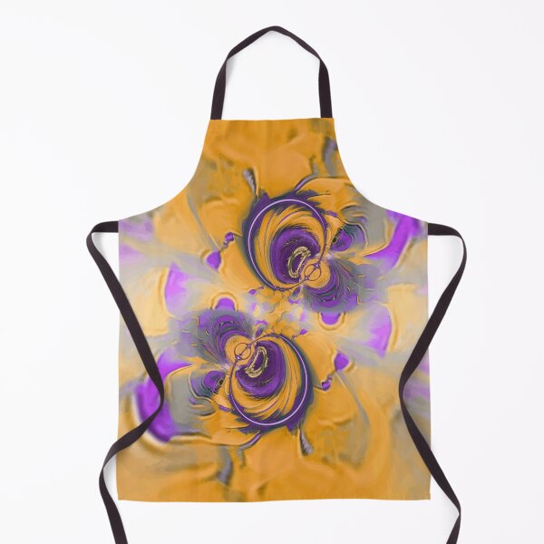 Item preview, Synchronized Fireballs - orange purple slight green ring spirals designed and sold by JaycraveDesigns.