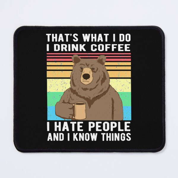 Item preview, Know Things Bear designed and sold by GillLeduc.