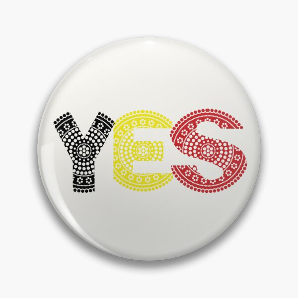 Item preview, Say, yes, to, the, voice, uluru, statement, MMIW, Australia, referendum, parliament, first nation, right, support, no, pride, in genocide, vote, yes 23, indigenous, aboriginal, symbols,  dot, patterns designed and sold by LoveYaToo.