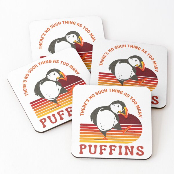 Item preview, Puffin Art, Vintage Retro Puffin, Cute Puffin, Retro Puffin, Vintage Puffin designed and sold by LinusCo-Studio.