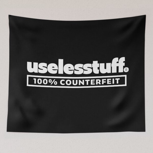 Item preview, 16230-01-BDK - Falsificación de Uselesstuff® - Estándar (blanco) designed and sold by Uselesstuff.