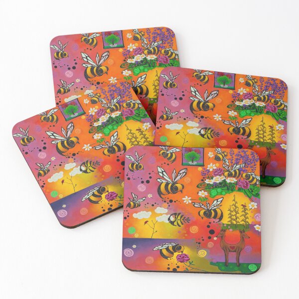 Item preview, Bees designed and sold by Manter Bolen.