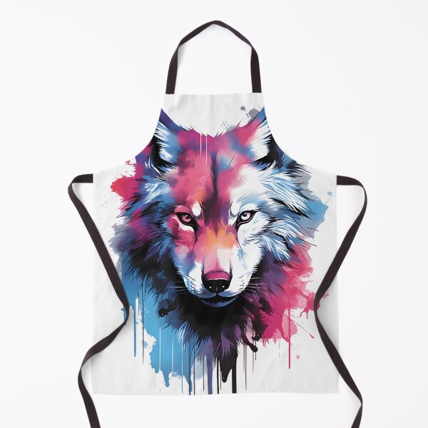 Item preview, A Captivating Vector Portrait of the Majestic Wolf designed and sold by aigcx.