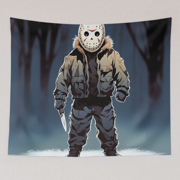 Item preview, Jason Voorhees Chibi Inspired designed and sold by ARTficiallyAnon.