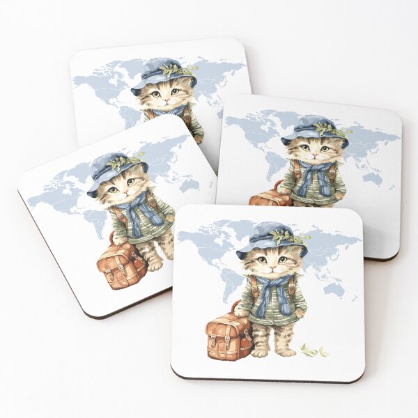 Item preview, The Cat Explorer designed and sold by TeeArtDesigns.