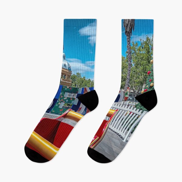 Item preview, Santa's Arrival for Christmas - Bendigo, Victoria, Australia designed and sold by Steven Jodoin.
