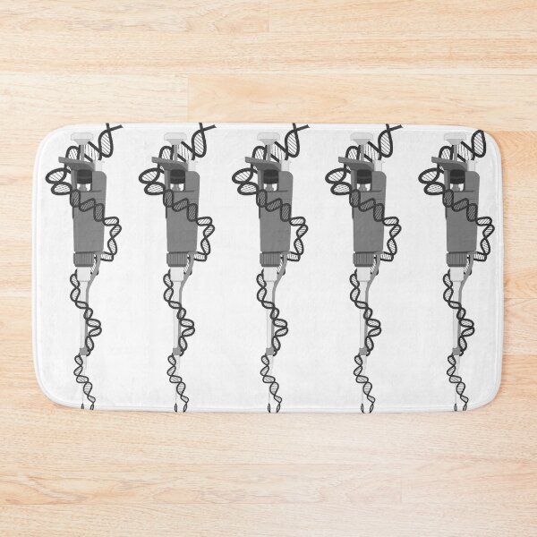 Item preview, Gray Micropipette with Black DNA designed and sold by emmacatwheels.