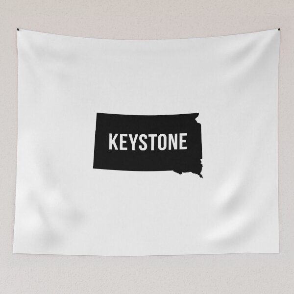 Item preview, Keystone, South Dakota Silhouette designed and sold by CartoCreative.