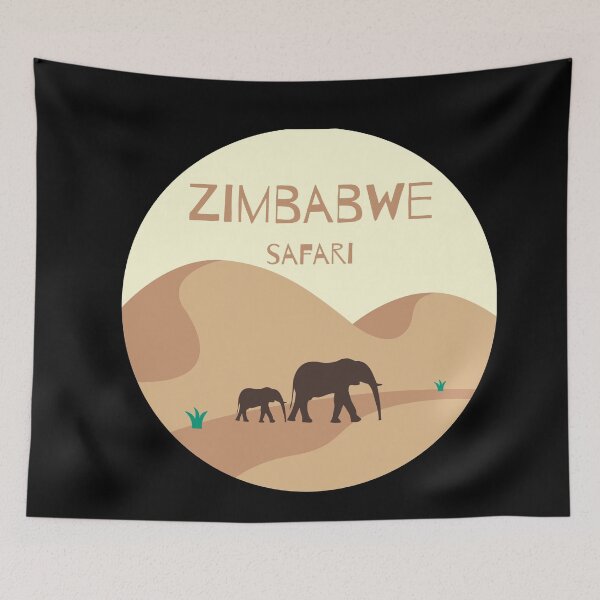 Item preview, Zimbabwe safari designed and sold by corralmontana.