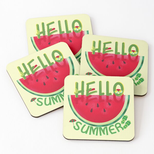 Item preview, Hello Summer, Illustration with provocative tropical fruit designed and sold by Malogue.