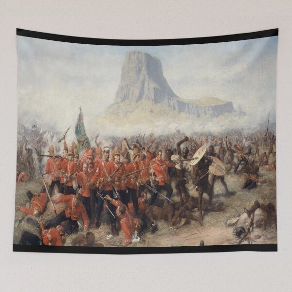 Item preview, Anglo-Zulu War 1879 - Battle of Isandlwana - Digitally Remastered - Classic English Military Art designed and sold by TheHappyK.