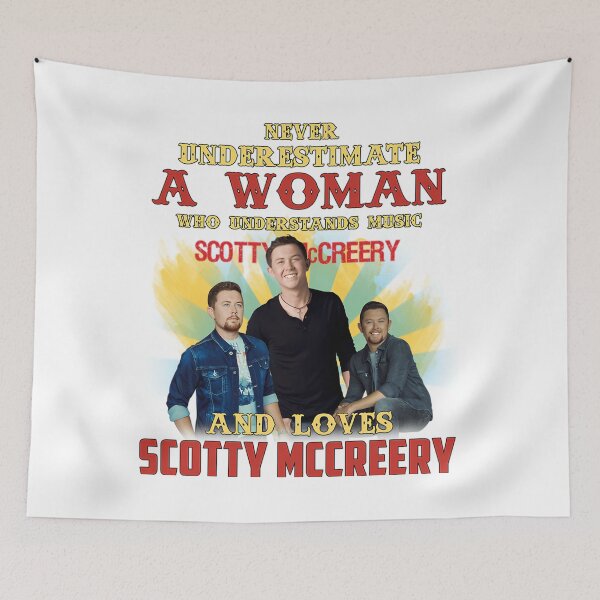 Item preview, Never Underestimate A Woman Who Loves Scotty designed and sold by MarshallSanche.