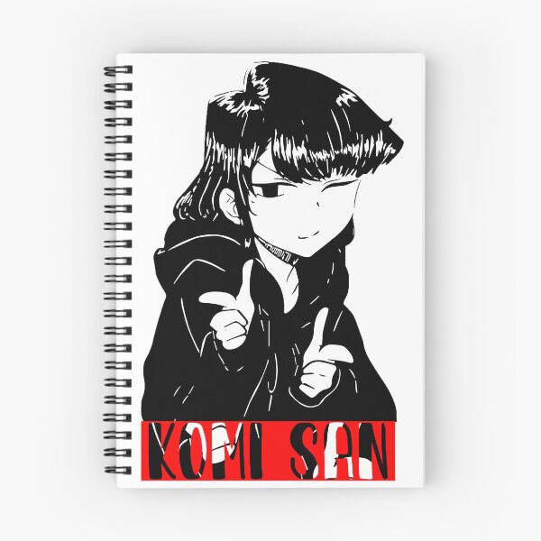 Item preview, Komi san Manga Potrait designed and sold by MeganBearMode.