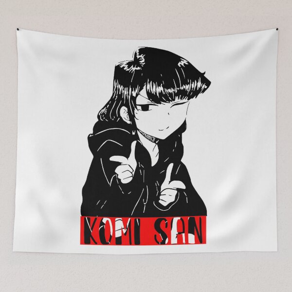 Item preview, Komi san Manga Potrait designed and sold by MeganBearMode.