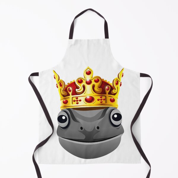Item preview, illustration of the black frog king designed and sold by AmsaOza.