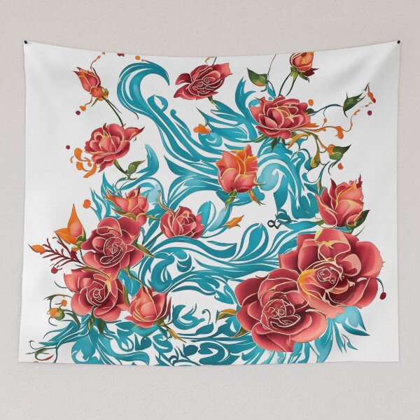 Item preview, Wave Flower Creative 2 designed and sold by ThanaDesign.