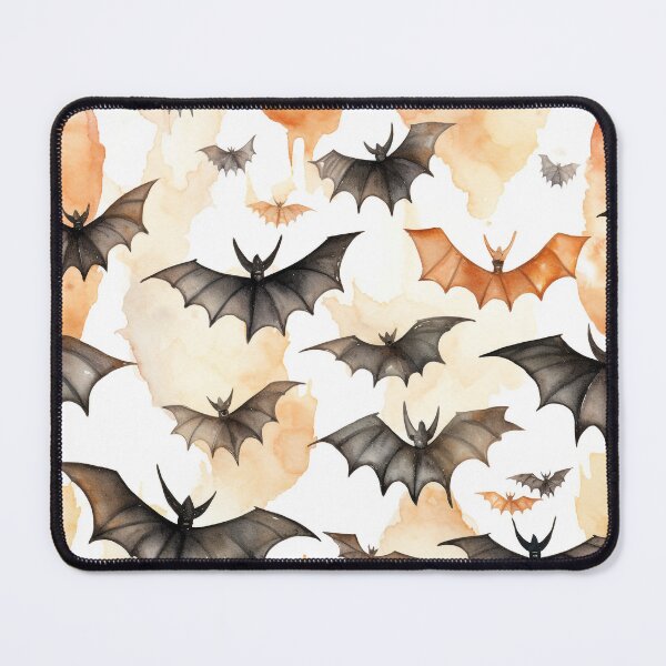 Item preview, Halloween bat seamless pattern Sublimation Design designed and sold by BabydellArt.