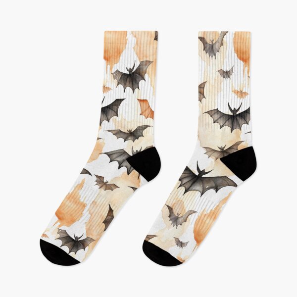 Item preview, Halloween bat seamless pattern Sublimation Design designed and sold by BabydellArt.