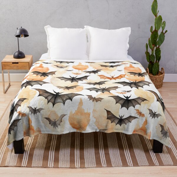 Item preview, Halloween bat seamless pattern Sublimation Design designed and sold by BabydellArt.