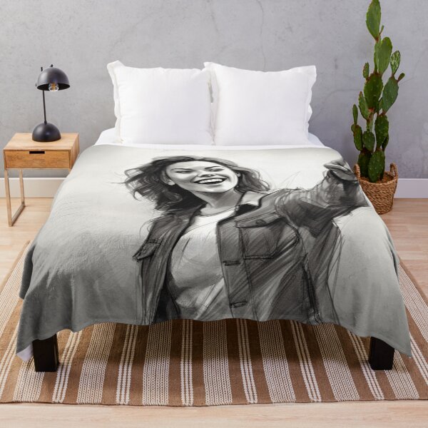 Item preview, Woman Simple Pencil Drawing designed and sold by Finalcutimaging.