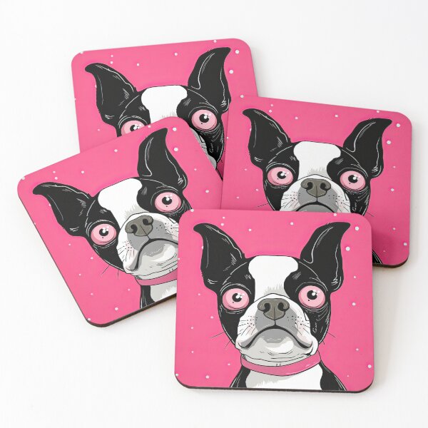 Item preview, Boston Terrier ojos estrellados designed and sold by jaredmcwhae.