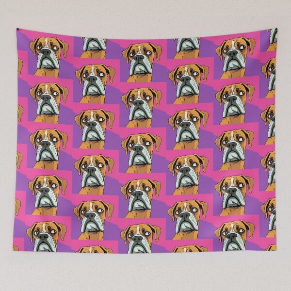 Item preview, Boxer Purple Skeptical designed and sold by jaredmcwhae.