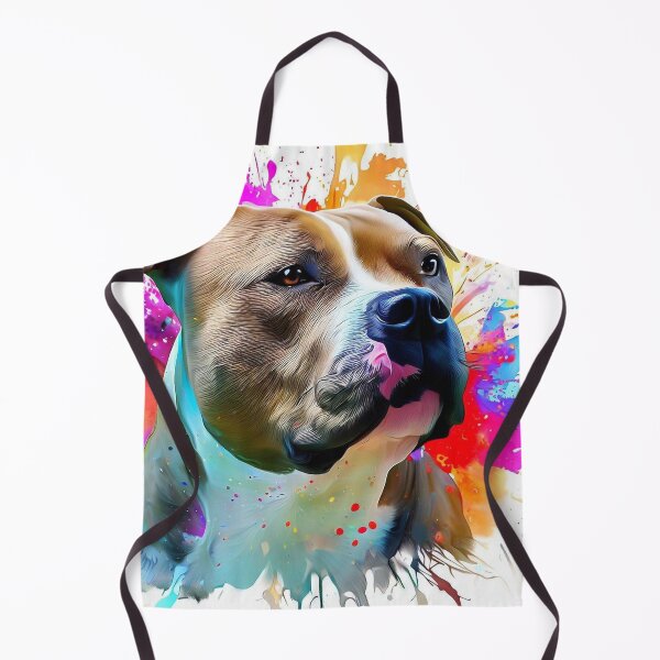 Item preview, Valor of American Staffordshire Terrier Splashart designed and sold by The Digital Compass.