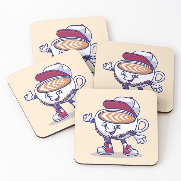 Item preview, Cute and Cool Coffee Cup: Cartoon Vector Icon designed and sold by hjian8219.
