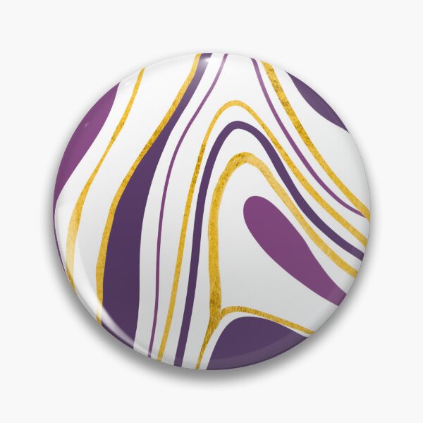 Item preview, Gold and amethyst marble designed and sold by nherbst.