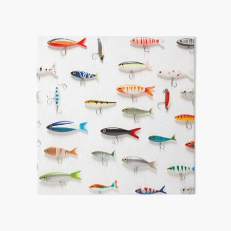 Fishing Lures Art Board Prints for Sale