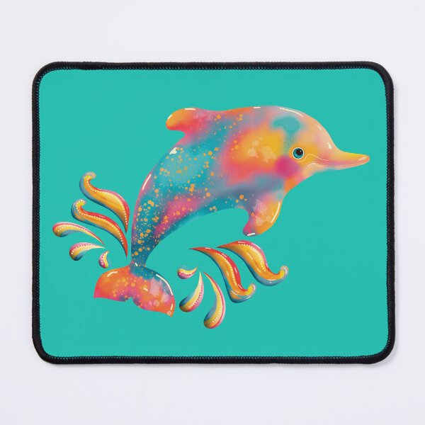 Item preview, Rainbow Dolphin designed and sold by Karin Taylor.