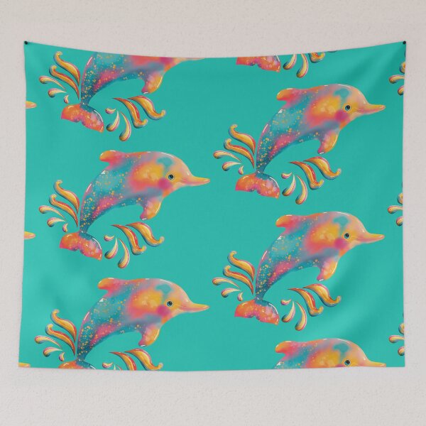 Item preview, Rainbow Dolphin designed and sold by Karin Taylor.