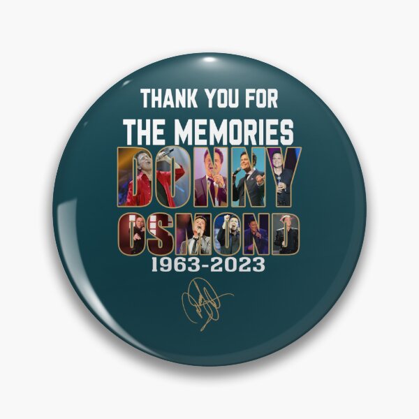 Item preview, Thank you for the memories Donny Osmond 1963 – 2023 designed and sold by Minimooncafez.