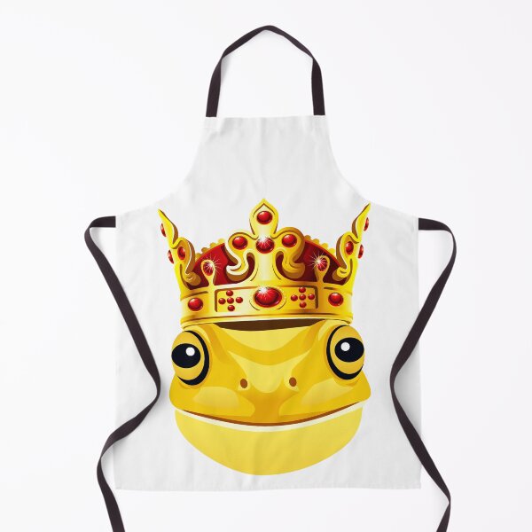 Item preview, illustration of the gold frog king designed and sold by AmsaOza.