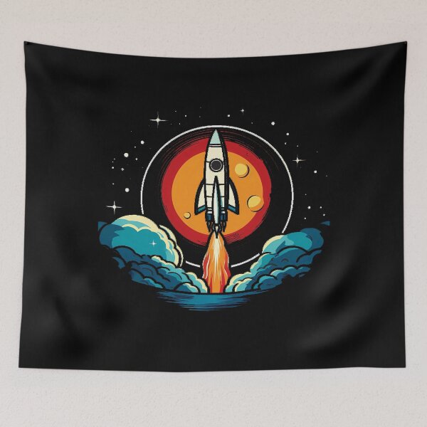 Item preview, Rocketship designed and sold by BuxomBabe21.